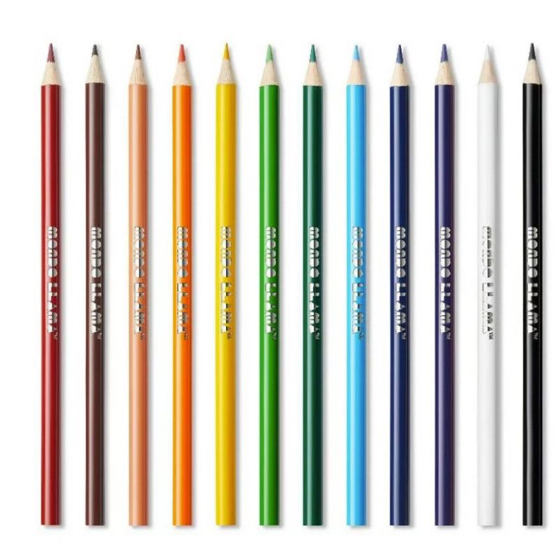 Bút chì màu 12c Mondo Llama