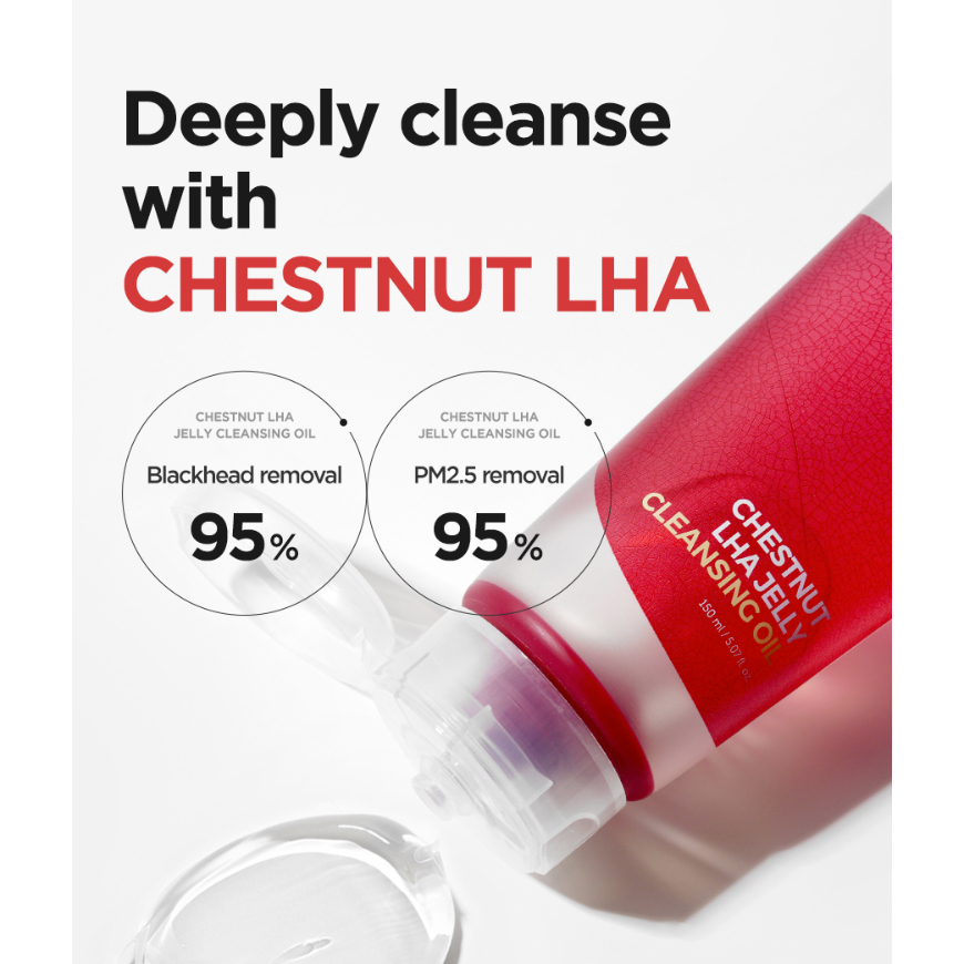 Gel tẩy trang lai dầu ISNTREE CHESTNUT LHA JELLY CLEANSING OIL