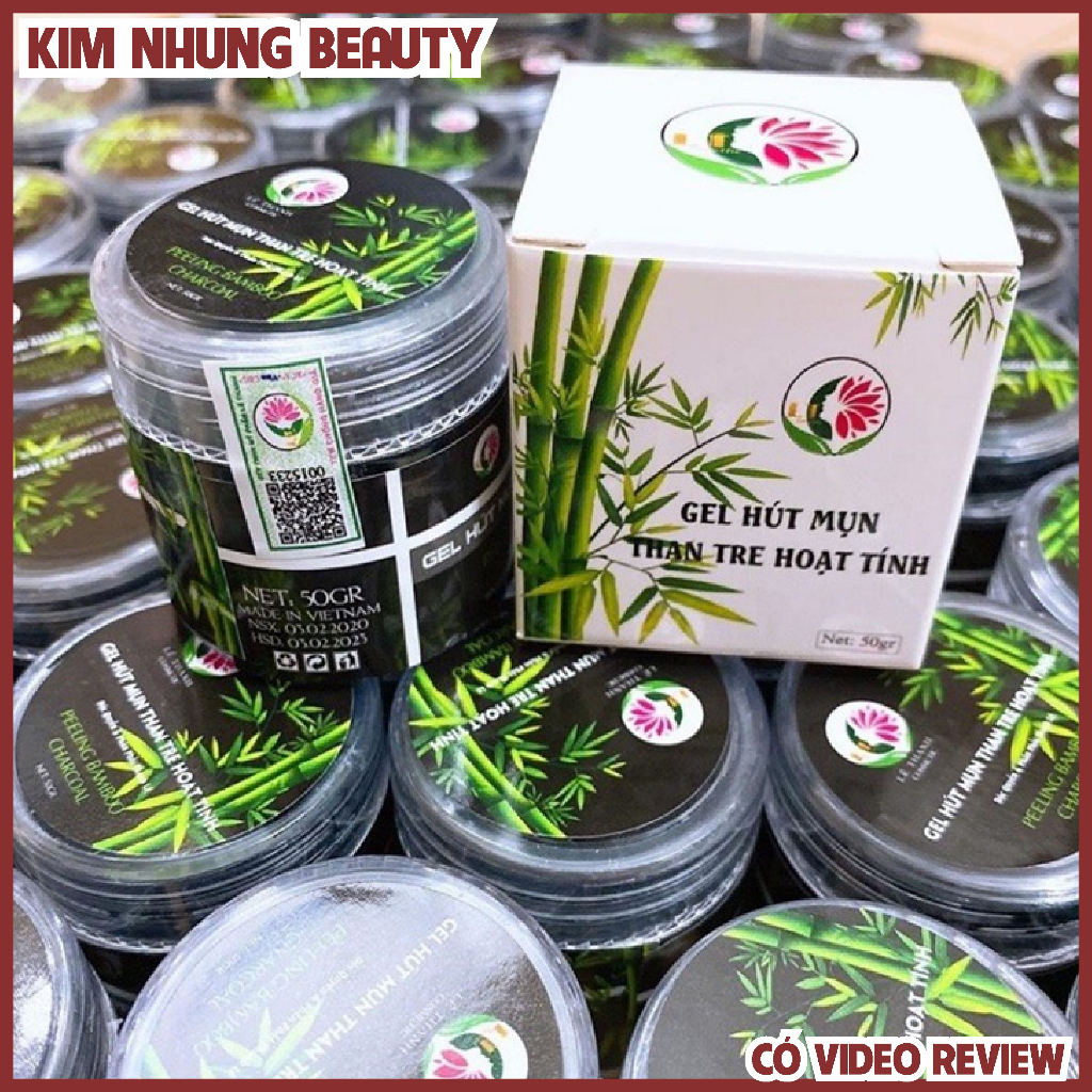 Gel lột hút mụn than tre hoạt tính 50gr giúp lột mụn đầu đen mũi, cám tận gốc, làm sạch da, thu nhỏ lỗ chân lông – BT769