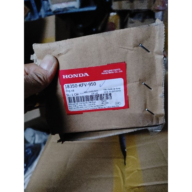 Pô Super Dream zin Chính hãng honda