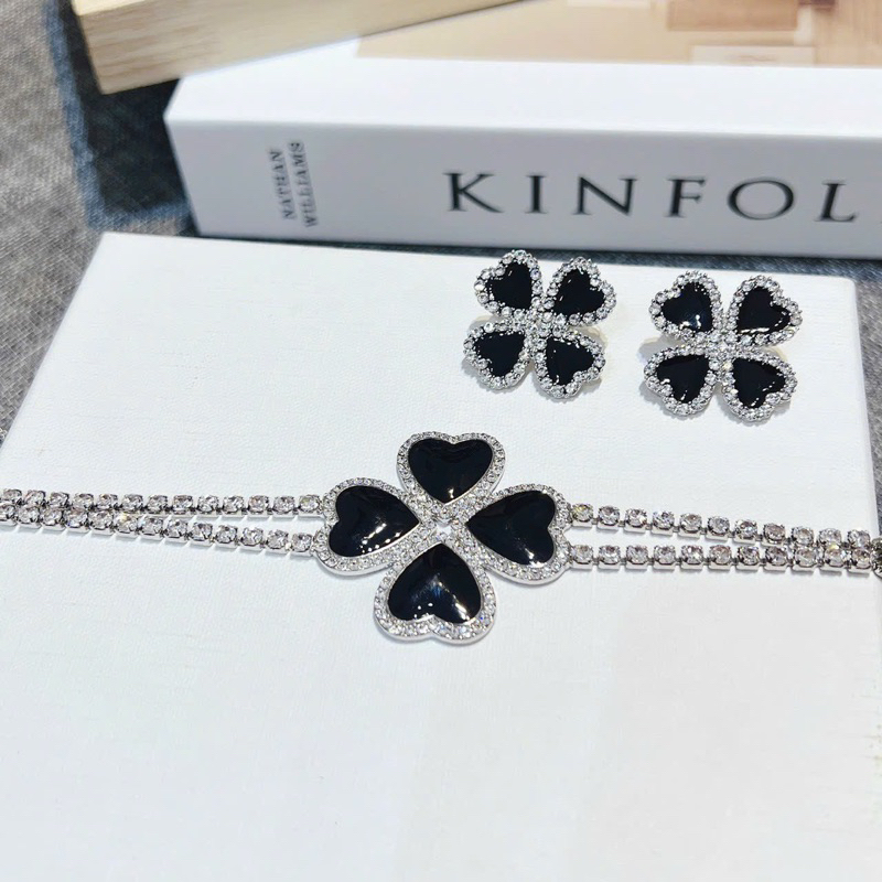 Sét hoa đá sang chảnh bộ phụ kiện thời trang hót Shop Chavi Clothing