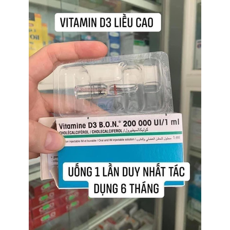 Chính Hãng Vitamin D3 BON 200.000 UI