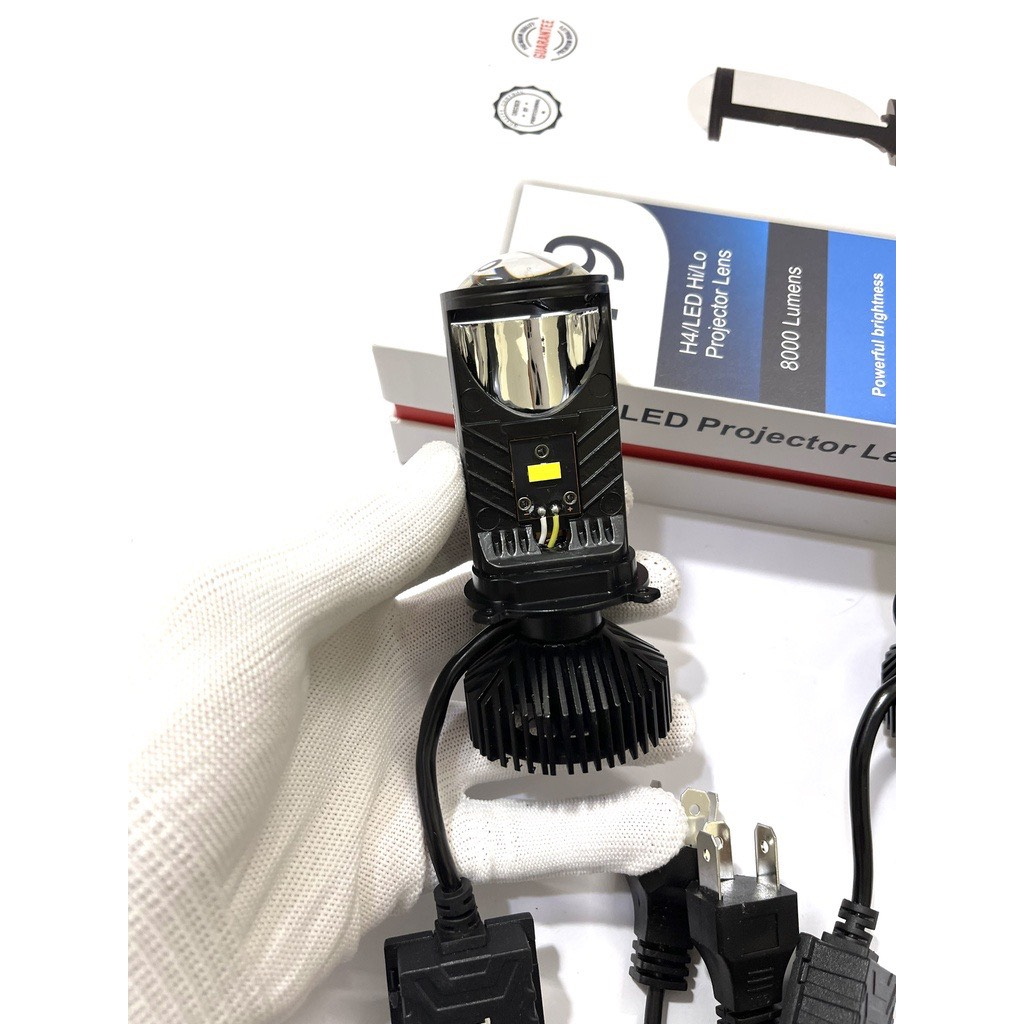Bóng Led Pha Bi Cầu Mini T40 mẫu mới nhất 2023 60w Lắp Cho Ô tô Xe Máy Bảo Hành 12 Tháng