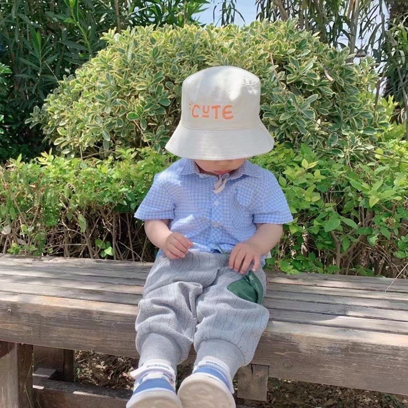 Mũ Bucker Cho Bé, Mũ Nón Vành 2 Mặt Siêu Cute Hàng Loại 1 Có Dây