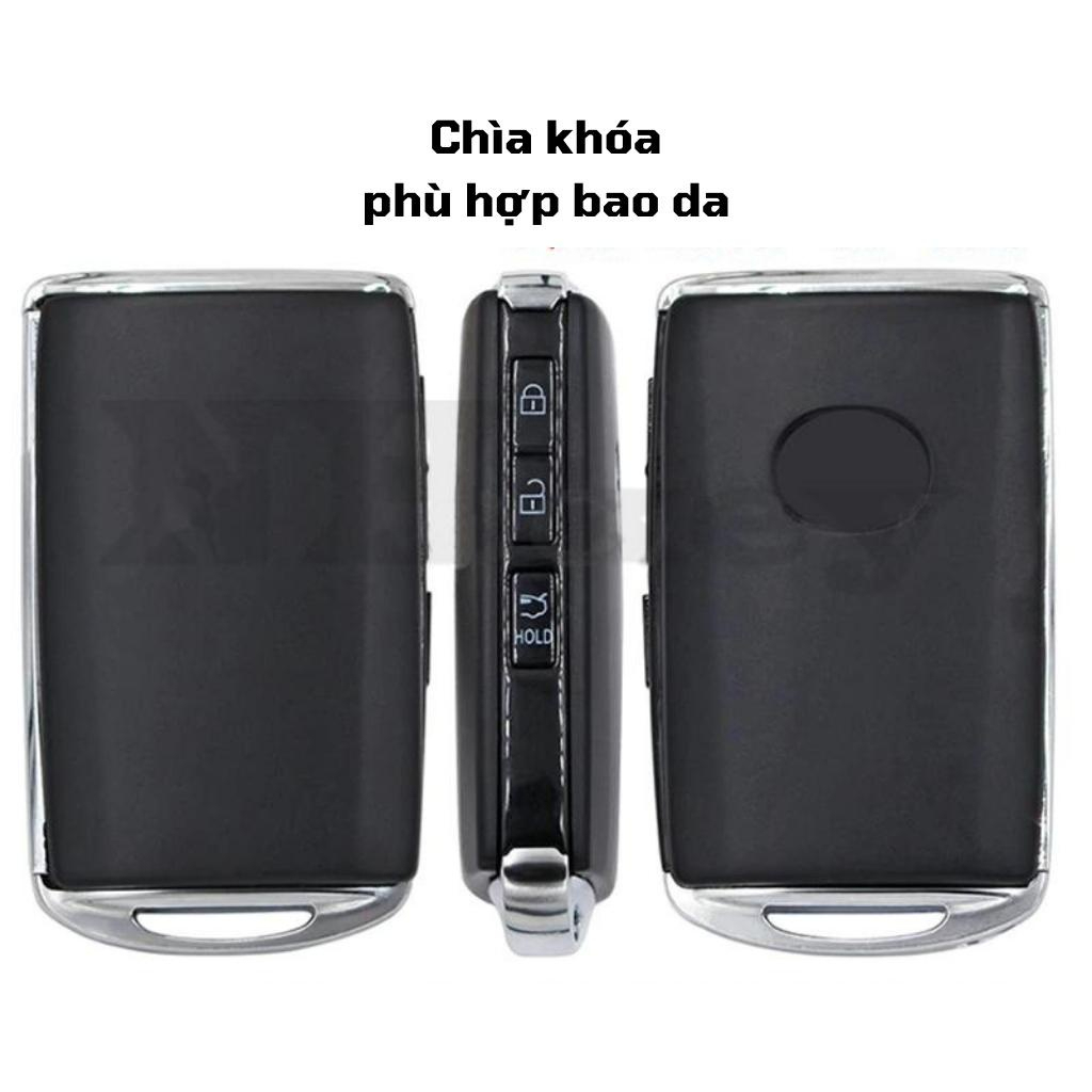 Bao da móc khoá bọc ốp chìa khóa xe ô tô Mazda 3 CX3 CX30 CX8 - Da bò thật mazda