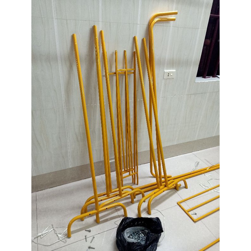💪kệ đơn treo quần áo cao cấp sơn tĩnh điện 3 lớp kích thước 140x150,120x150cm
