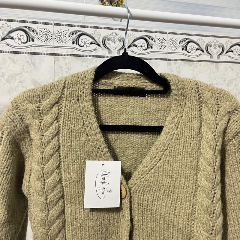 Hàng 2hand | Áo khoat Cardigan ngắn