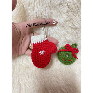[ Handmade ] Móc khoá len noel