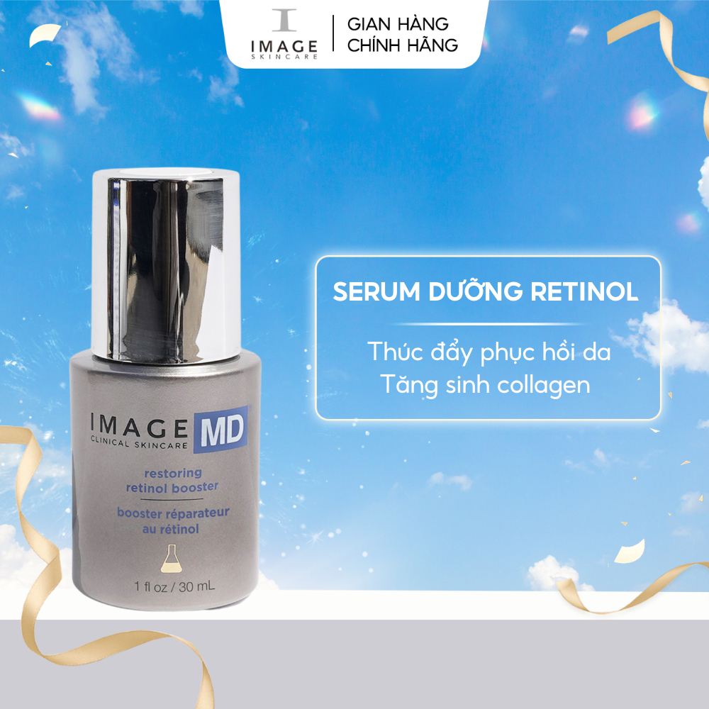 Tinh chất trẻ hóa da và mờ sẹo thâm Image Skincare MD Restoring Retinol Booster 30ml (new)