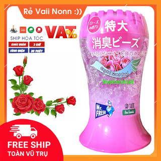 Hộp sáp thơm khử mùi Cao cấp 300g Hương Hồng
