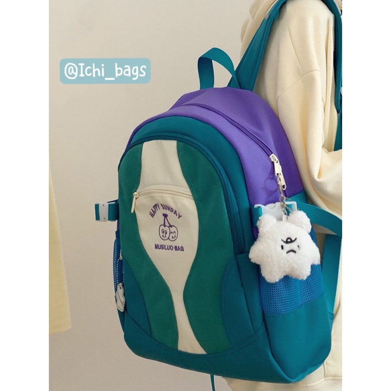 Balo Đi Học Họa Tiết Dễ Thương Cho Nữ M049