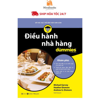Sách - Điều hành nhà hàng for Dummies