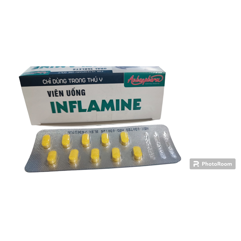INFLAMINE -  10 VIÊN - SẢN PHẨM CHỐNG DỊ ỨNG Ở THÚ CƯNG