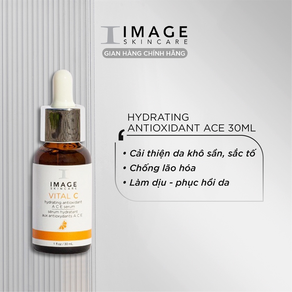 Serum chống lão hóa da Image Skincare Vital C Hydrating Antioxidant Ace 3ml (new)