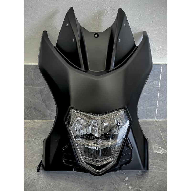 Mặt nạ to bi cầu xmen kèm đèn zinpat 2 tầng lắp sẵn