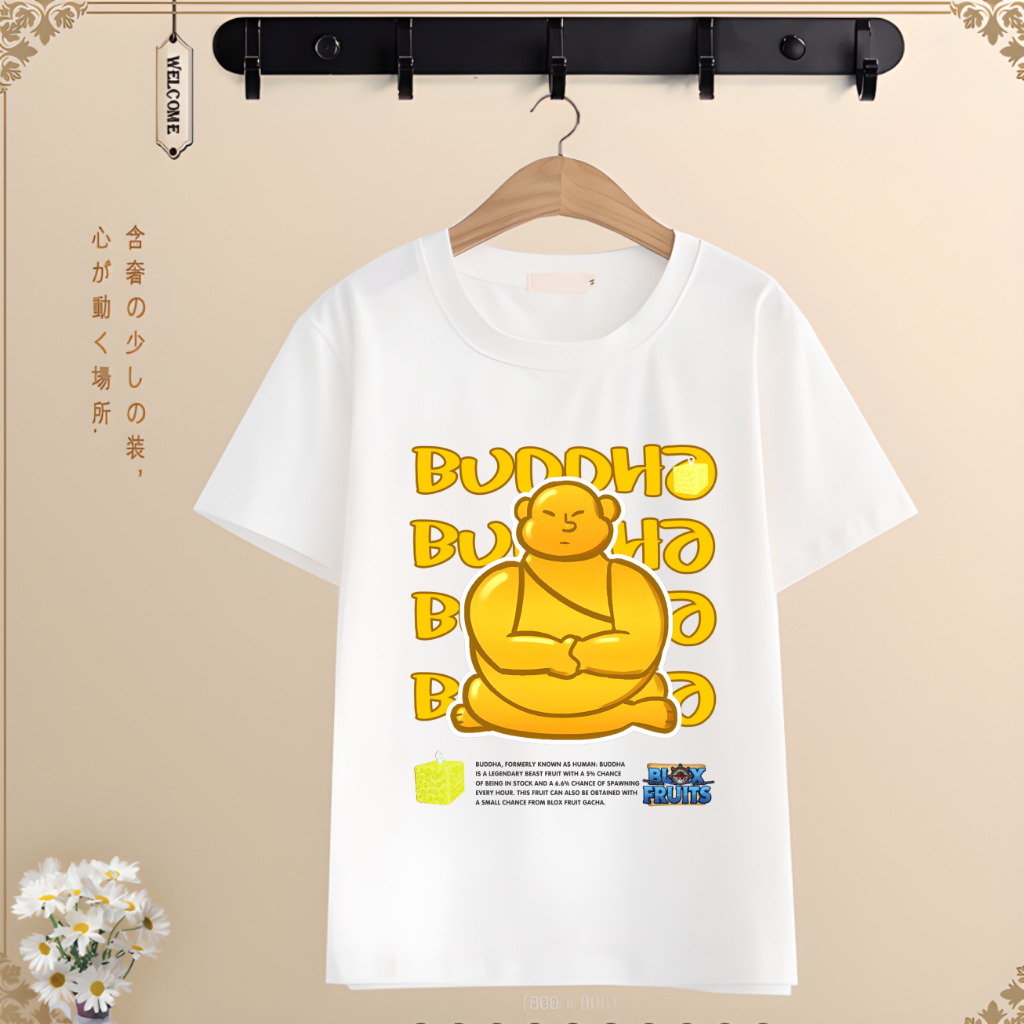 Áo Thun In hình Games Blox Fruits Shadow Dragon các trái ác quỷ cực chất cho bé - Có size Trẻ Em