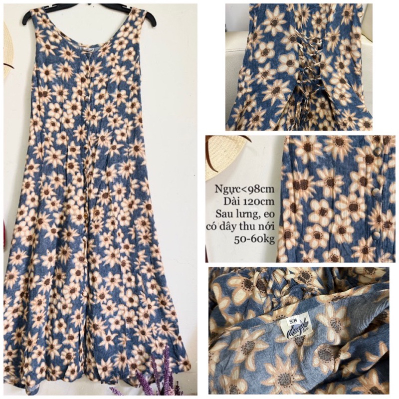 Đầm Maxi hoa