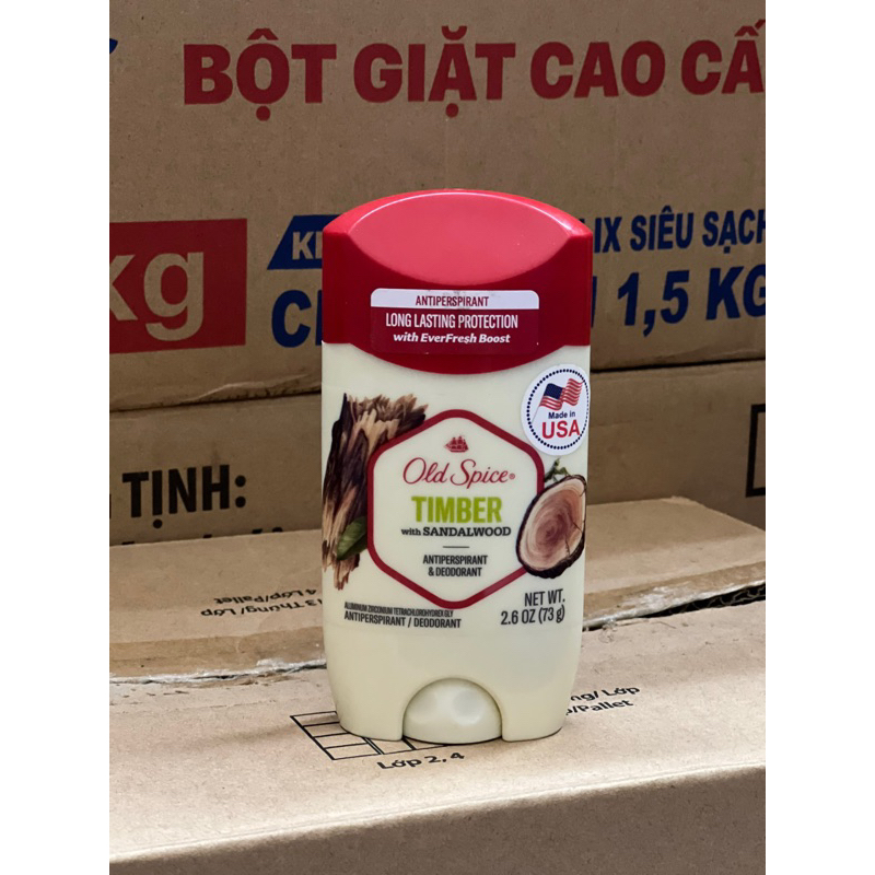 Khử mùi Nam Old Spice Timber 73g