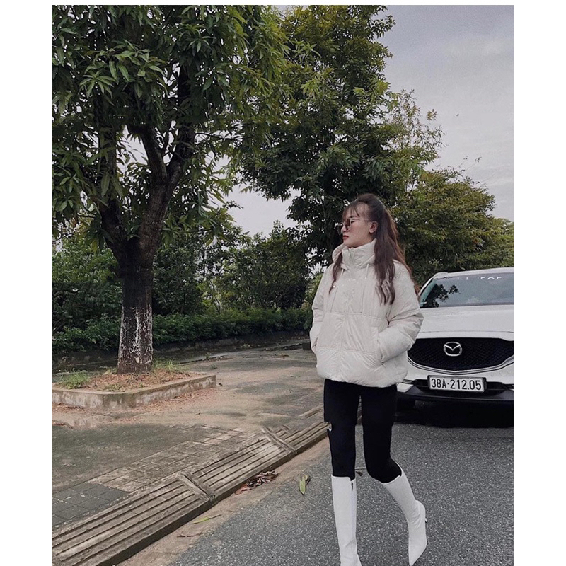 Áo khoác phao siêu ấm form đẹp Zara xuất A222