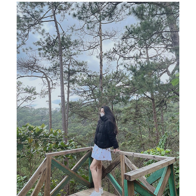 Áo khoác phao siêu ấm form đẹp Zara xuất A222