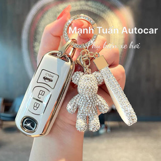 ỐP CHÌA KHOÁ XE Mazda3, Mazda Cx5 , CX8 , Mazda6 , Mazda2. SILICON VIỀN BẠC