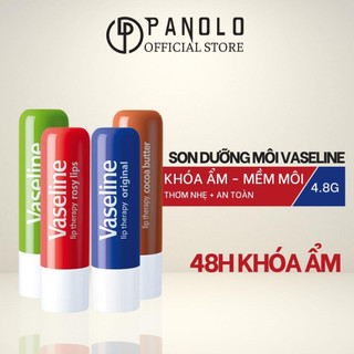 Son dưỡng vaseline lip therapy 4.8g, son dưỡng ẩm giúp môi luôn căng mọng