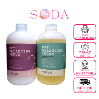 Kem tái tạo phục hồi tóc aurane ppt balancing serum 500ml