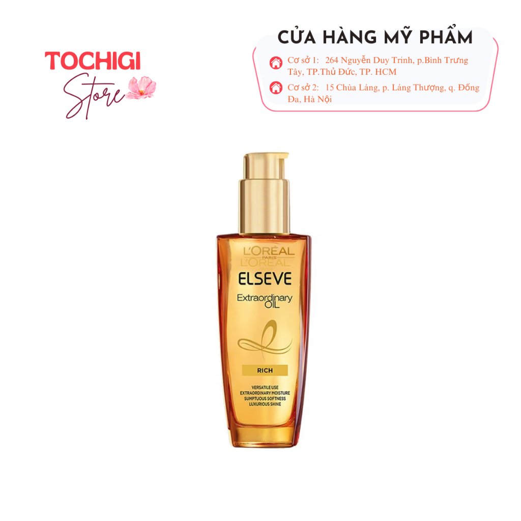 Dầu dưỡng tóc L'Oreal Paris Elseve Extraordinary Oil 100ml