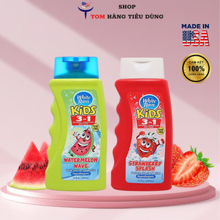 Sữa tắm cho bé White Rain Kids 3in1 354ml