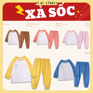 [PUNCHUN BUDDIES ] Bộ dài tay raglan cho bé AW23