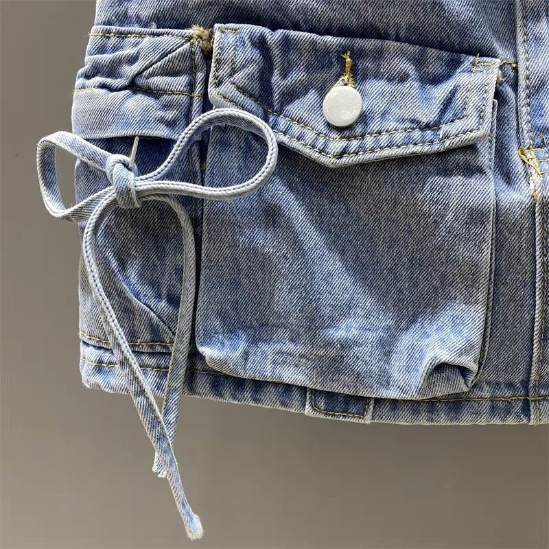 Quần váy túi kiểu