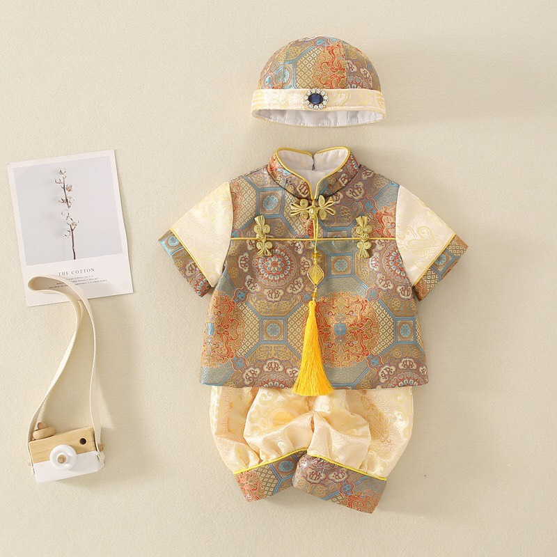 Loại 1- Sét Thái Tử Gia Vàng - cổ trang Công Tử - ShuBimKids