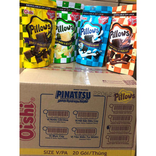 Snack  Oishi Pillows nhân socola  hazelnut 85g