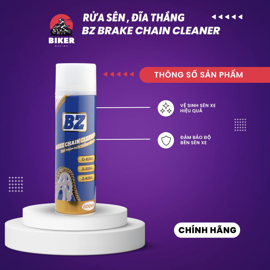 Chai rửa sên , vệ sinh sên BZ 600ml