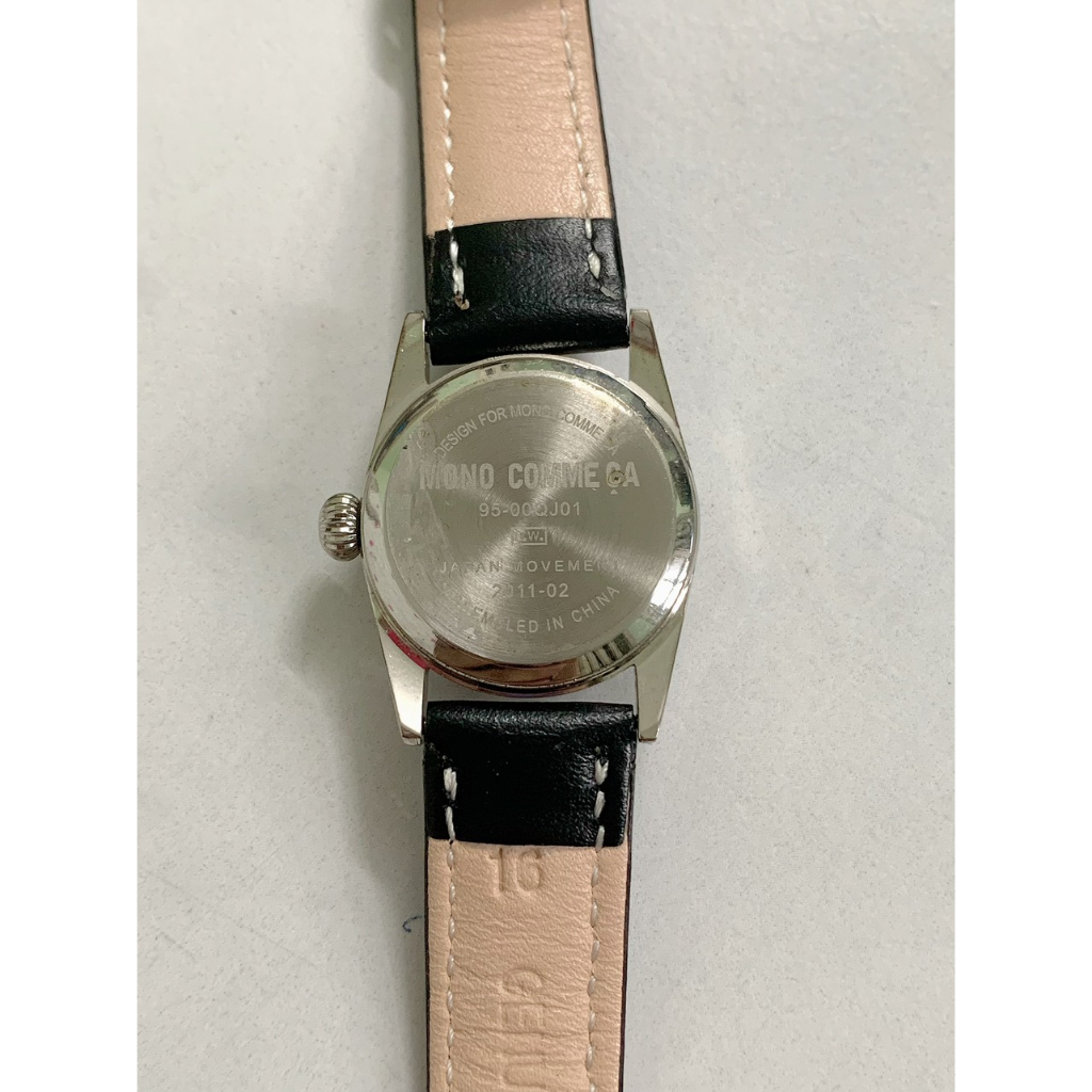 Đồng hồ nữ thương hiệu Nhật Bản, Mono Comme CA 95-00Qj01, hàng si Nhật nguyên hộp, còn khá mới như chưa sử dụng