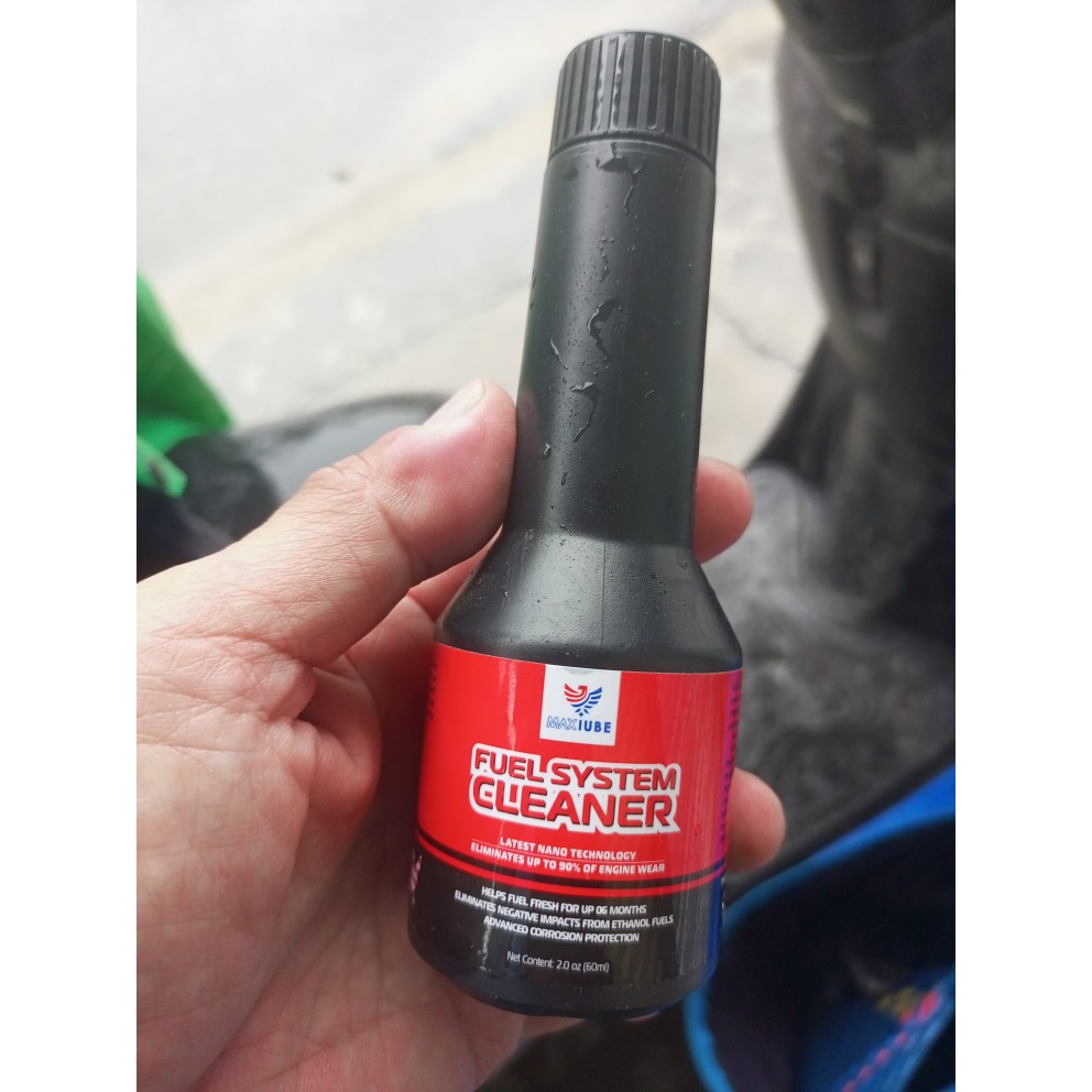 Phụ Gia Súc Béc Xăng Xe máy MAXLUBE Làm Sạch Cặn Cacbon Buồng Đốt Kim Phun Van Nạp Xả Nhập USA( đỏ)