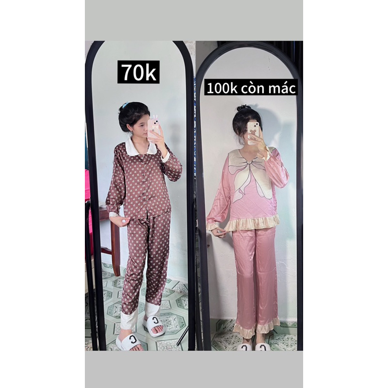 Pyjama tay dài, tay ngắn