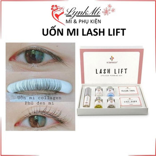 Set uốn mi lashlift chính hãng, Bộ uốn mi hàn quốc giúp bạn có bộ mi cuốn hút bền đẹp - LynkMi