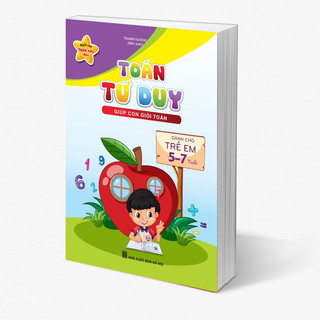 Sách - toán tư duy cho bé từ 5 - 7 tuổi