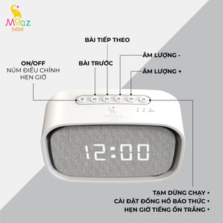 Máy tạo tiếng ồn trắng moaz bébé mb – 057