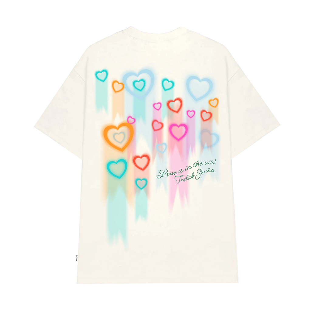 Áo Thun Teelab Local Brand Unisex Love Is In The Air TS199