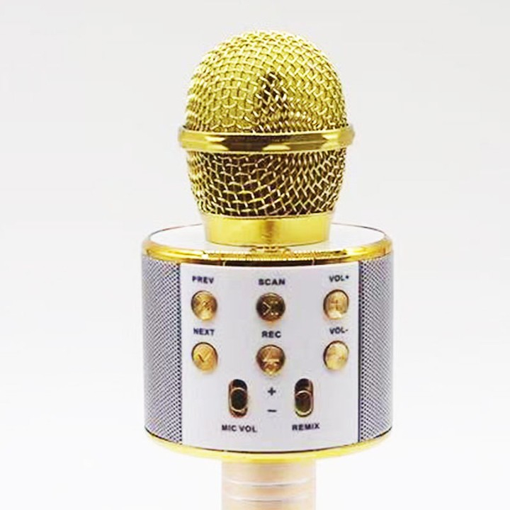 Mic Hát Karaoke Cầm Tay Không Dây - Micro Karaoke Bluetooth
