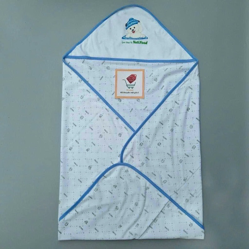 KHĂN CHOÀNG BÉ NUTIFOOD 70x70 CM
