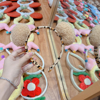 Băng đô , cài tóc rửa mặt