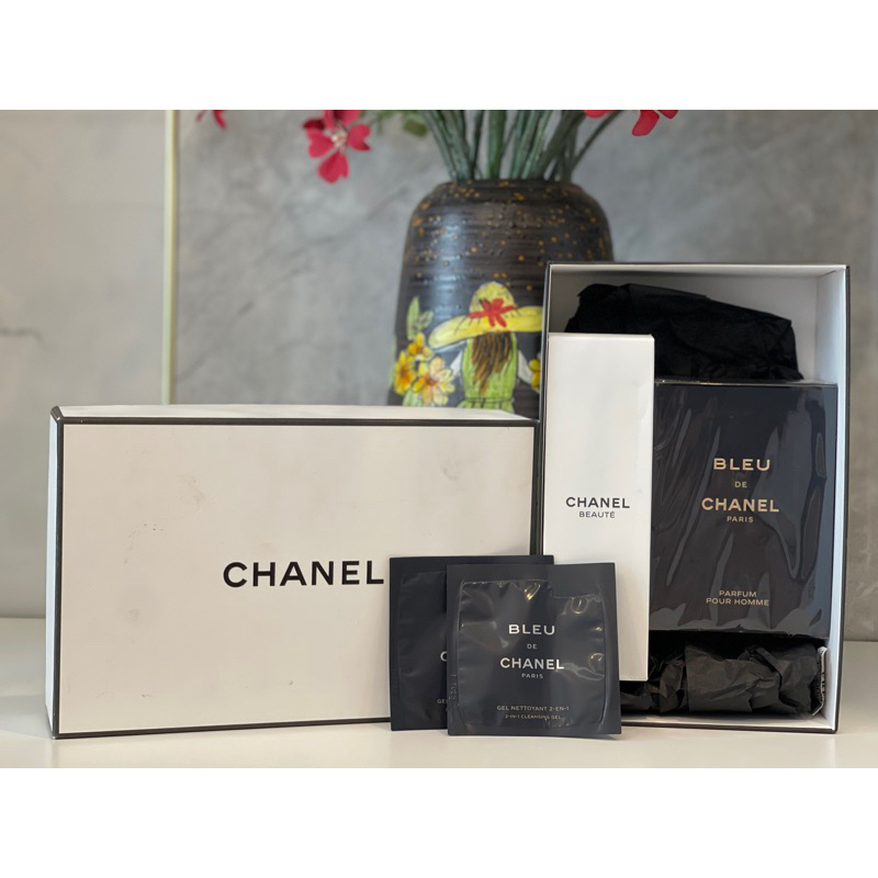 [100ml] Gift Set Nước Hoa Nam Bleu De Chanel Parfum Pour Homme