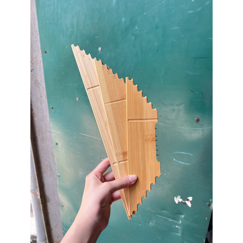 Thước Đo Thẻo Bằng Gỗ Sử Dụng Đo Thẻo Trong Câu Đài