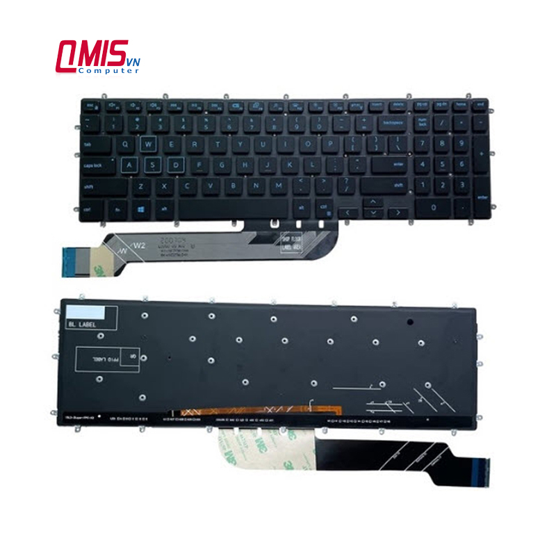 Bàn phím laptop Dell Inspiron 15 3580 3581 3582 3583 3593 3595 5565 5567 5570 5575 5767 5775 7566 7567 7577