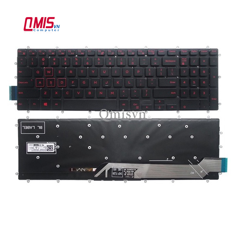 Bàn phím laptop Dell Inspiron 15 3580 3581 3582 3583 3593 3595 5565 5567 5570 5575 5767 5775 7566 7567 7577