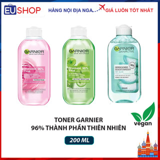Toner cấp ẩm Garnier 96% tinh chất tự nhiên 200ml