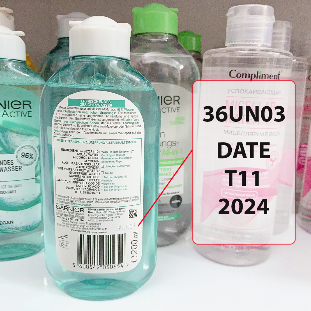 Toner cấp ẩm Garnier 96% tinh chất tự nhiên 200ml